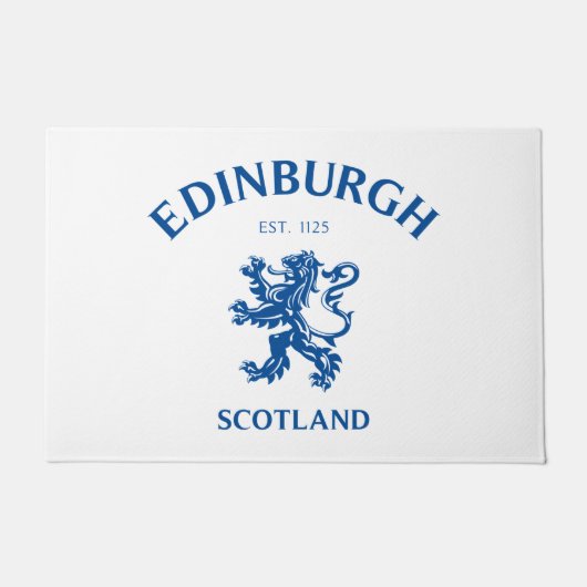 EDINBURGH Schottland Fußmatte (Vorderseite)