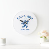 EDINBURGH Schottland Große Wanduhr (Zuhause)