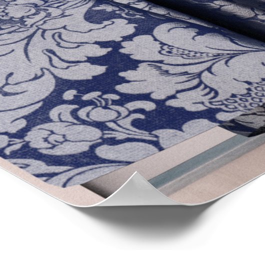 Edinburgh, Schottland - Imitate Window View Poster (Ecke)