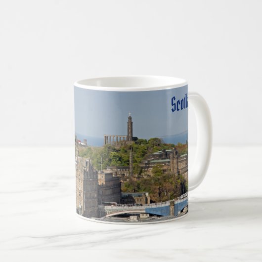 Edinburgh, Schottland Kaffeetasse (VorderseiteRechts)