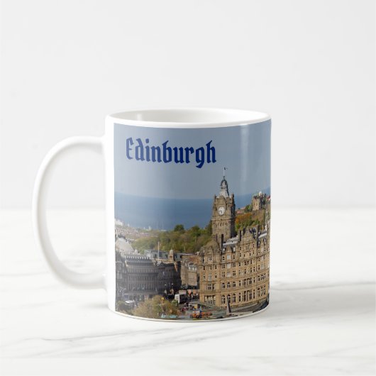 Edinburgh, Schottland Kaffeetasse (Links)