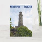 Edinburgh, Schottland Karte (Vorderseite)
