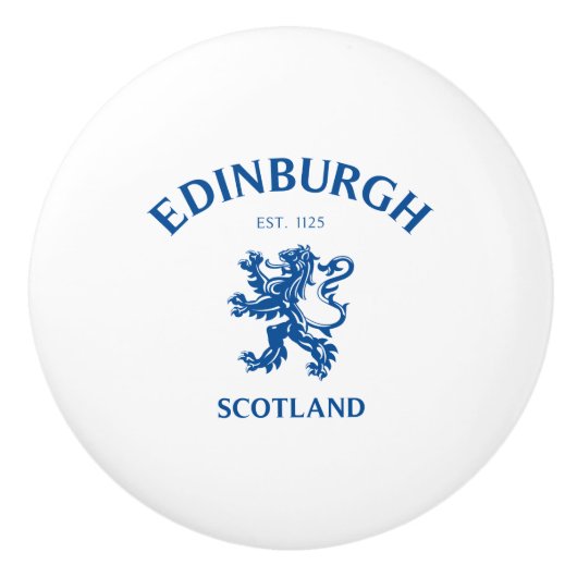 EDINBURGH Schottland Keramikknauf (Vorderseite)