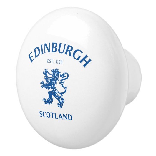 EDINBURGH Schottland Keramikknauf (Rechts)