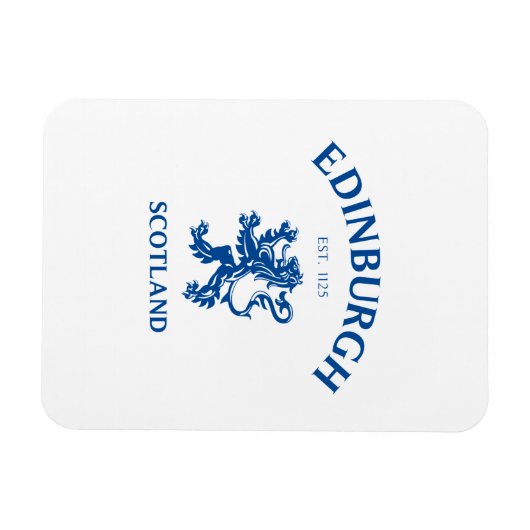 EDINBURGH Schottland Magnet (Horizontal)