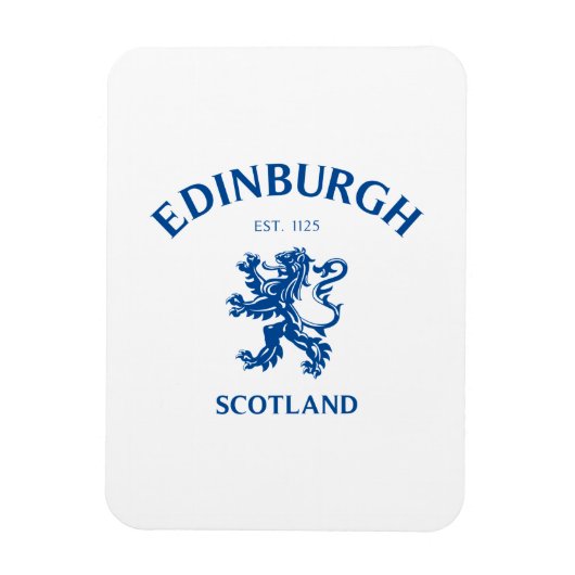 EDINBURGH Schottland Magnet (Vertikal)