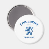 EDINBURGH Schottland Magnet (Vorderseite/Rückseite)