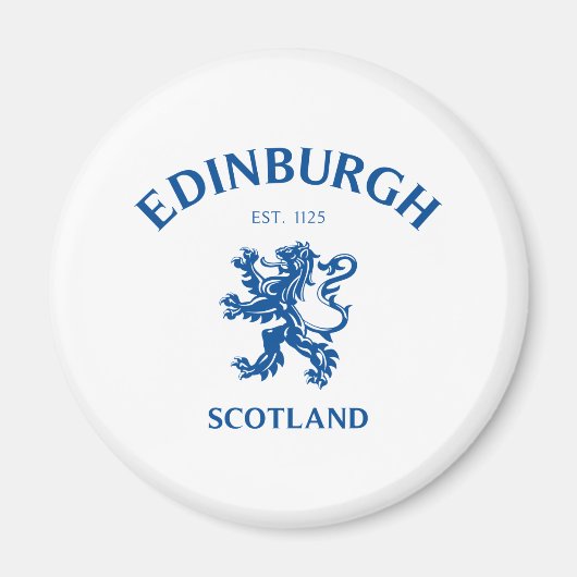 EDINBURGH Schottland Magnet (Vorne)