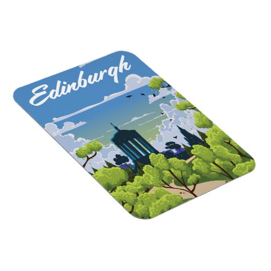 Edinburgh Schottland Magnet (Rechte Seite)
