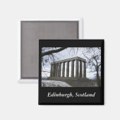 Edinburgh, Schottland Magnet (Vorderseite/Rückseite)