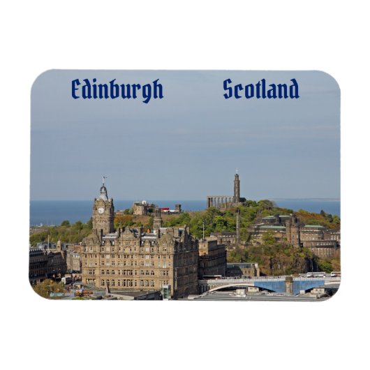 Edinburgh, Schottland Magnet (Horizontal)