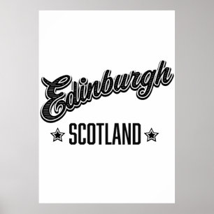 Edinburgh Schottland Poster