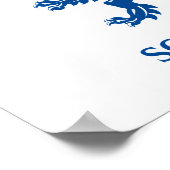 EDINBURGH Schottland Poster (Ecke)