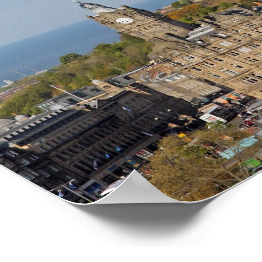 Edinburgh, Schottland Poster (Ecke)