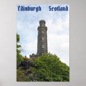 Edinburgh, Schottland Poster (Vorne)