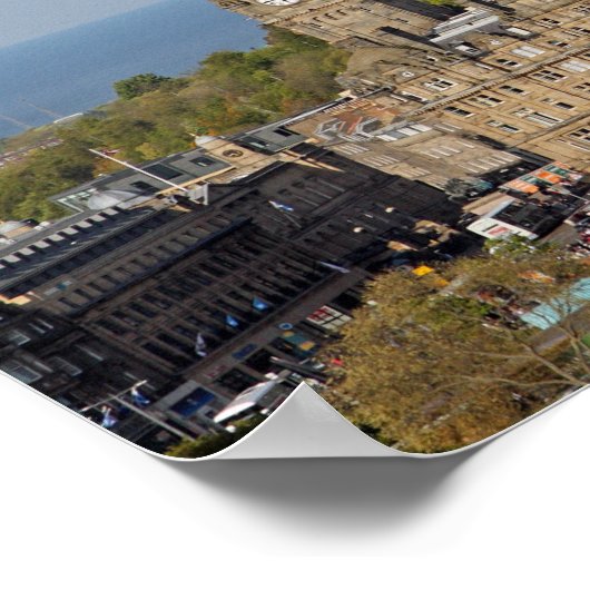 Edinburgh, Schottland Poster (Ecke)