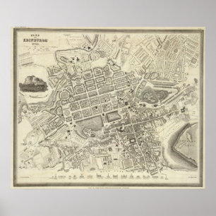 Edinburgh, Schottland Poster