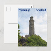 Edinburgh, Schottland Postkarte (Vorne/Hinten)