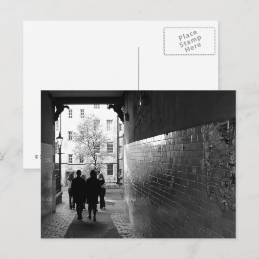 Edinburgh, Schottland Postkarte (Vorne/Hinten)