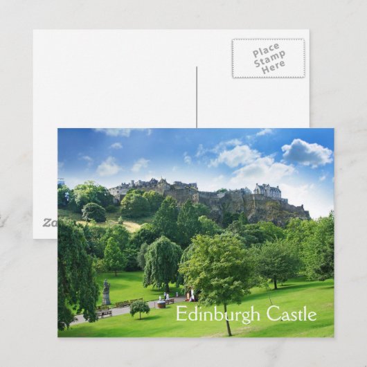Edinburgh, Schottland Postkarte (Vorne/Hinten)