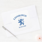 EDINBURGH Schottland Quadratischer Aufkleber (Umschlag)