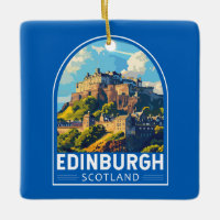 Edinburgh Schottland Reise Kunst Vintage