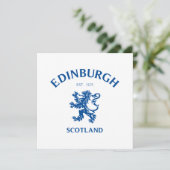 EDINBURGH Schottland Save The Date (Stehend Vorderseite)