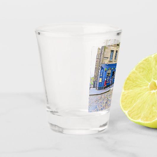 Edinburgh, Schottland Schnapsglas (Links)