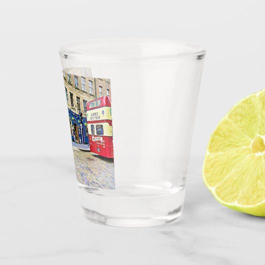 Edinburgh, Schottland Schnapsglas (Rechts)