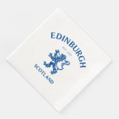 EDINBURGH Schottland Serviette (Ecke)