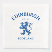 EDINBURGH Schottland Serviette (Vorderseite)