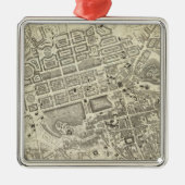 Edinburgh, Schottland Silbernes Ornament (Vorne)