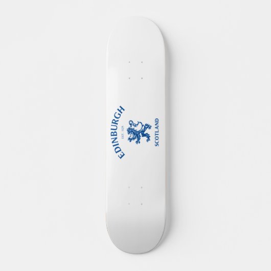 EDINBURGH Schottland Skateboard (Vorne)