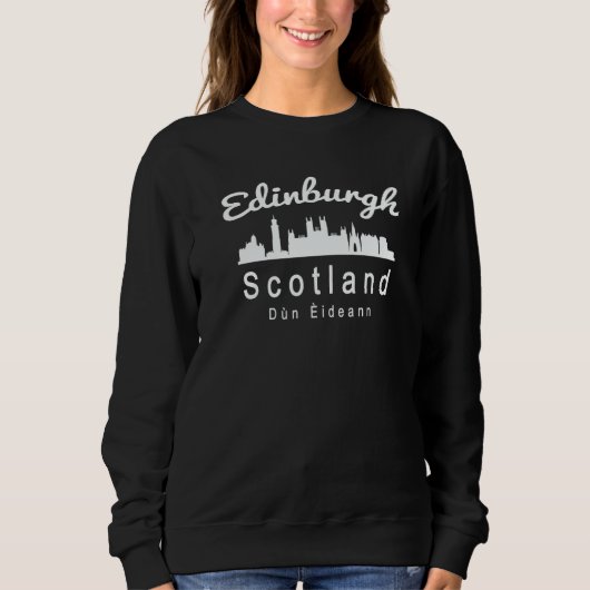 Edinburgh Schottland Sweatshirt (Vorderseite)