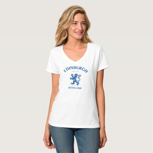 EDINBURGH Schottland T-Shirt (Vorderseite Vollansicht)
