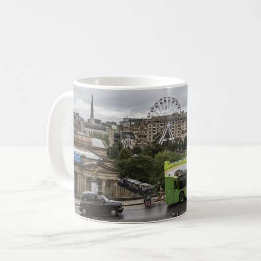 Edinburgh Schottland Tourismus Kaffeetasse (Vorderseite Links)