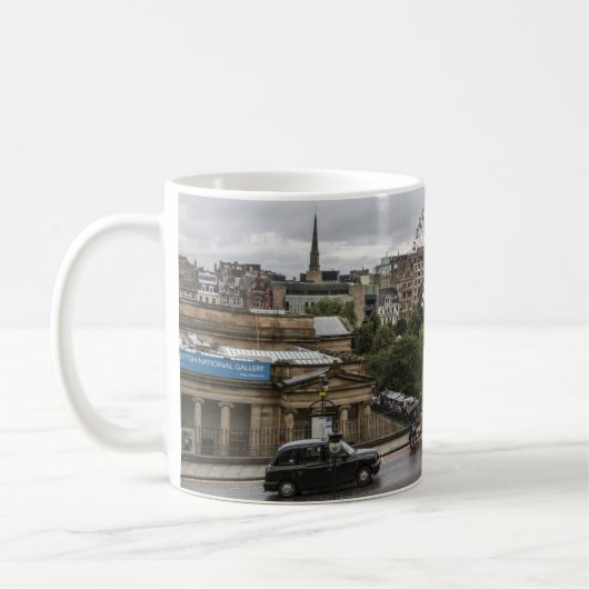 Edinburgh Schottland Tourismus Kaffeetasse (Links)