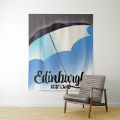 Edinburgh Schottland Umbretto Wandteppich (Beispiel)