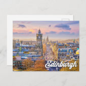 Edinburgh, Schottland, Vereinigtes Königreich Postkarte (Vorne/Hinten)