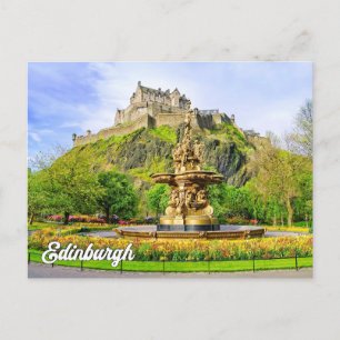 Edinburgh, Schottland, Vereinigtes Königreich Postkarte