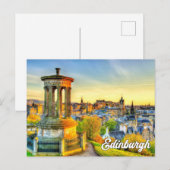 Edinburgh, Schottland, Vereinigtes Königreich Postkarte (Vorne/Hinten)