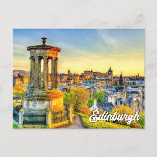 Edinburgh, Schottland, Vereinigtes Königreich Postkarte (Vorderseite)
