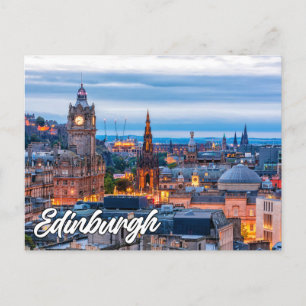 Edinburgh, Schottland, Vereinigtes Königreich Postkarte
