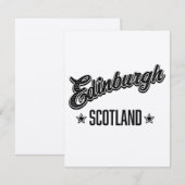 Edinburgh Scotland (Vorne/Hinten)
