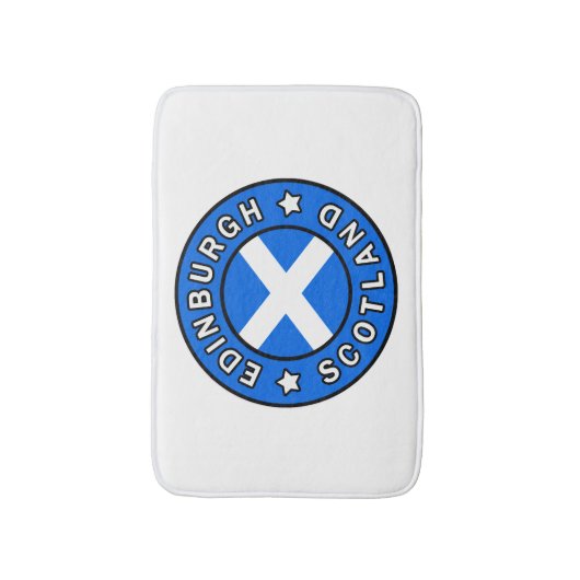 Edinburgh Scotland Badematte (Vorderseite Vertikal)