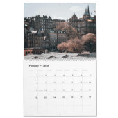 Edinburgh Scotland City Ästhetischer Wall-Kalender Kalender (Feb 2026)