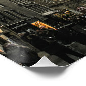 Edinburgh, Scotland cityscape Poster (Ecke)