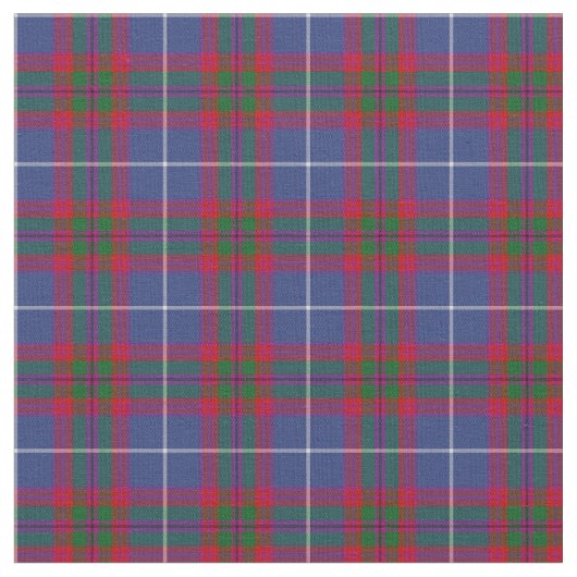 Edinburgh Scotland District Tartan Stoff (Nahaufnahme)