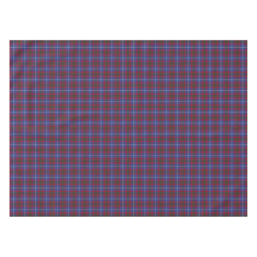 Edinburgh Scotland District Tartan Tablecloth Tischdecke (Vorderseite (Horizontal))