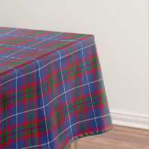 Edinburgh Scotland District Tartan Tablecloth